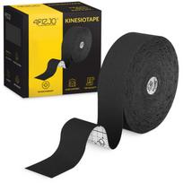 Kineziologinė juosta teipas kinesio tape 4FIZJO 5 x 31 m juoda - sportinė juosta