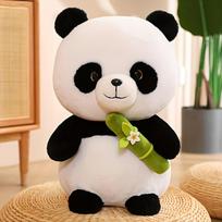 Pliušinis panda žaislas pagalvė