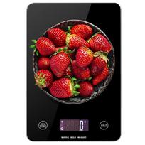 Virtuvinės svarstyklės Elektroninės virtuvės svarstyklės iki 5 kg, stiklinis LCD ekranas