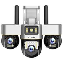 BLOW WiFi kamera su 3 pasukamais objektyvais, 6MP, V-BP36, juoda