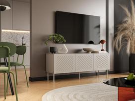 TV staliukas SIENA 150 Smėlio