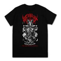 Archgoat Black Metal Grupės Marškinėliai 2024 Nauji Vyriški Vintažiniai Grafiniai Spaudiniai Trumpomis Rankovėmis Marškinėliai Mados Atsitiktiniai Marškinėliai Dydis XS-3XL L juoda