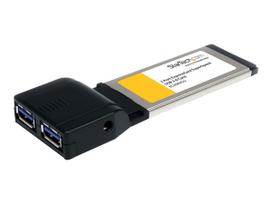 StarTech.com 2 Port USB3.0 ExpressCard mit UASP Unterstützung - USB-Adapter - ExpressCard - USB3.0 x 2 - für P/N: USB3S2SAT3CB (ECUSB3S22)