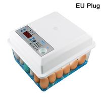 20 kiaušinių inkubatorius paukščių putpelių viščiukų peryklos inkubatorius naminių paukščių perykla Turner automatinis temperatūros valdymas 220 V EuPlug