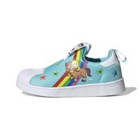 Adidas Simpsonai x Superstar 360 J Lisa ir jos Pony Kids sportbačiai žalsvai mėlyni debesys-balta šerdis-juoda GY9215 30
