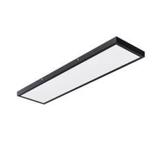 Paviršinė LED panelė 60W/230V 30x120 cm juoda