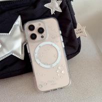 Gilded Star Glitter Magnetic Stand Case for iPhone 17/16 Pro Max/15/14 iPhone 17 Pro