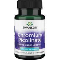 Swanson Chromium Picolinate 200 mcg 100 caps