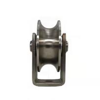 Heavy Duty V Groove Pulley Corrosion Resistant Industrial Grade V Sliding Gate Roller Wheel Easy Install Smooth Rolling