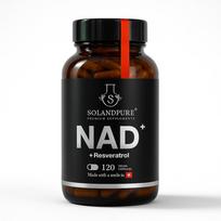 NAD + Resveratrol 99% Puro | 120 Cápsulas Veganas | Energía Celular, Antioxidante y Antienvejecimiento