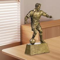 Futbolo Žaidėjo Statulėlė Dekoratyvinė Figūrėlė Kolekcionuojamas Stalo Ornamentas Trofėjus Apdovanojimas Stalui Style A