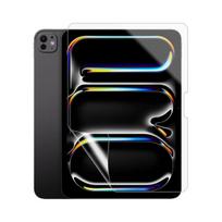 LCD apsauginis stikliukas Bestsuit Flexible Hybrid Glass 9H Apple iPad Pro 11" (2024) pritaikytas dėklui juodas