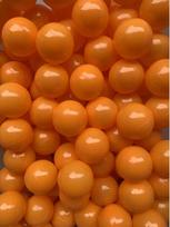 Sustorintas kūdikio kramtukas Jūros kamuoliukai pripučiamai piliai Thick 5.5cm oranžinė