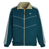 Adidas Originals FW25 Dygsniuotas Striukė Žirgo Metai Ribotas Kinų Naujieji Metai Šiltas Dvipusis Sportinis Užtrauktukas Medvilninis Paltas Vyriškos Striukės KT0640 XL