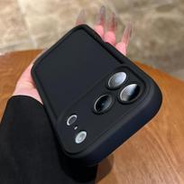 Soft Liquid Silicone Case for iPhone 17 Air 16 15 14 Plus 13 12 11 Pro Max Shockproof Armor Matte Rubber Lens Protection Cover For iPhone 16 Pro juoda