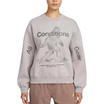 Nike ACG serijos Tuff Fleece apvalios apykaklės džemperis moterims IO9404-009 XS