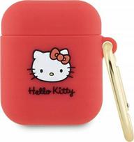 Hello Kitty silikoninis 3D Kitty Head dėklas AirPods Pro 2 (2022/2023) - fuksija