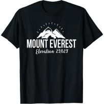 Mount Everest - Mt Everest T-Shirt T-Shirt S juoda