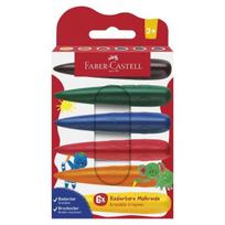 Žvakių pieštukai patiems mažiausiems 6 spalvos - Faber Castell