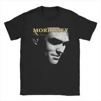 Morrissey Turo 2025 Marškinėliai Paplūdimys Britų dainininkas ir dainų autorius Marškinėliai 100% Medvilnė T-shirt Vyrams Trumpomis Rankovėmis Viršus Marškinėliai S juoda