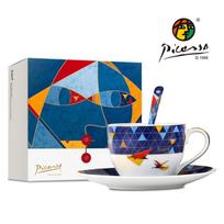Picasso 'Skrendanti' Keraminė Puodelio ir Lėkštutės Dovanų Rinkinys cup and saucer set