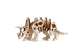 3D medinis galvosūkis, Triceratops, 40 dalių, woodencity, MB-019_26615, 3D Wooden Puzzles