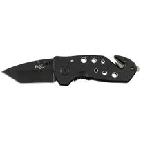 Kišeninis peilis Jack Knife su metaline rankena, juodas