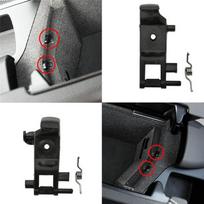 M63K-Car Center Console Lid Right Latch Clip Armrest Cover Latch Clip 1666804103 For Mercedes Benz ML GL W166 GLS W292 Right Black Right