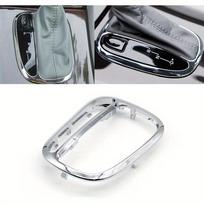 Automatinės pavarų dėžės perjungimo indikatoriaus apdailos dangtelis Mercedes-Benz C-Class W203 C240 C320 CLK CLK320 W209 pakeisti 2032671988 sidabras