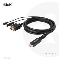 Club3D HDMI to VGA Cable 2M/3M/3M CAC-1712