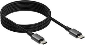 Vision TC 1MUSBCMAG/BL USB cable, USB 3.2 Gen 2 (3.1 Gen 2), 1 m, USB C, Black