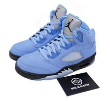 Nike Air 5 Retro UNC University Blue Black Saxe Silver Vyriški DV1310-401 EU 42.5 mėlyna