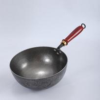 Zhangqiu Handmade Forged Iron Stir-fry & Milk Pan