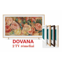 Samsung QE55LS03FAU 55'' The Frame SMART 4K TV + DOVANA 2 TV rėmeliai