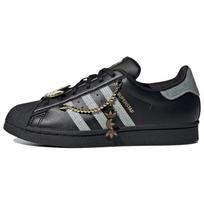 Adidas Superstar Sportbačiai Karalienė Moteriški Sportbačiai Juodi Core-Black Auksiniai-Metallic GZ8403 38