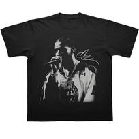 Men's Drake Pattern T-shirt for All Dogs Hip-hop Style 2025 Summer New European and American Hip-hop T-shirt S juoda