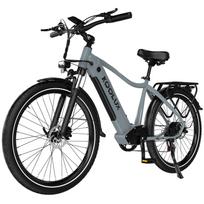 KOOLUX X3 Suaugusiųjų Elektrinis Dviratis - 500W Mažai Triukšmingas Variklis 48V15Ah Baterija Priekinė Pakaba Sklandžiai Važiavimo Patirčiai raudona