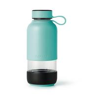 Turkio spalvos stiklinis kelioninis buteliukas 500 ml To Go – Lékué