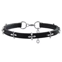Kaklo juostelė Choker Quatrefoil 301; 1cm