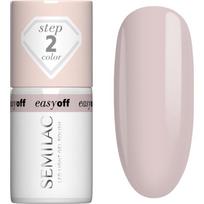 Semilac Easy Off Step 2 gelinis nagų lakas, stingstantis UV / LED lempos šviesoje atspalvis Almond Milk 7 ml