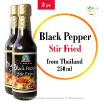 Juodųjų pipirų padažas, Black Pepper Stir Fried sauce, Healthy Boy Brand, 2x250ml
