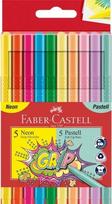 Faber-Castell - Grip Colour Marker - Neon & Pastel set of 10 (155312)