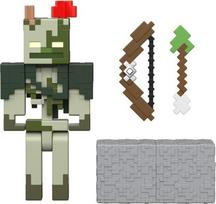 Minecraft - Biome Builds 8cm Figure - Redstone Charged Bogged (JJR87-JL10)
