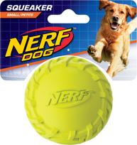 Nerf - Nerf Dog Tire Squeak Ball - Green/Blue - 6.4 cm