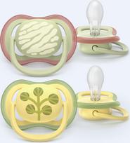 Philips Avent - Ultra air soother, 18m+, light green/yellow