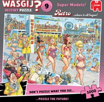 Wasgij - Retro Destiny - #9 Super Models! (1000 pieces) (1110100503)