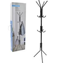 Drabužių Ir Aksesuarų Lentyna 3 Aukščiai 170 Cm Juoda