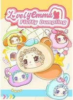 LOVELY EMMA Pliušinis raktų pakabukas-siurprizas - Fluffy Dumpling Series