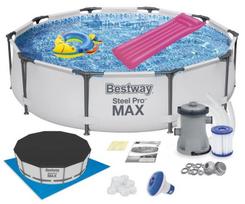 Rėminis baseinas 305x76 cm rinkinys 13in1 Bestway 56408