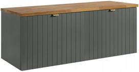 Vonios spintelė su stalviršiu, sieninė, žalias HARMO 121 x 46 x 46 cm